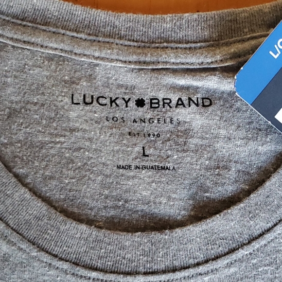 New with tags! Lucky Brand motorcycle shirt - Picture 3 of 7